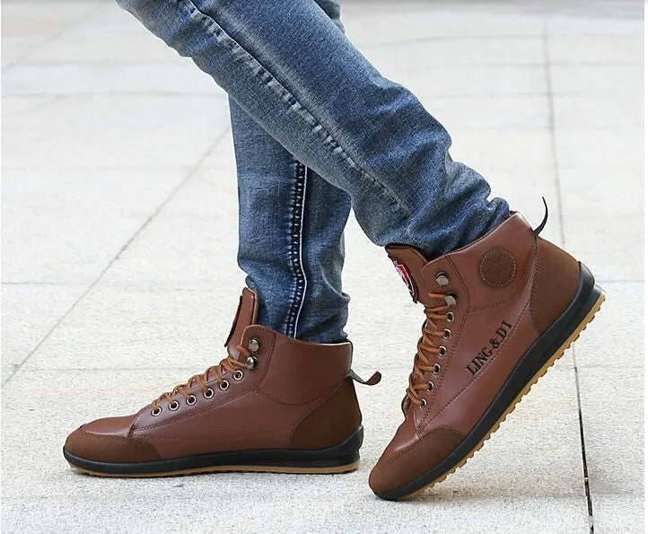 Dressing Shoes Men's Autumn & Winter Leather Boots