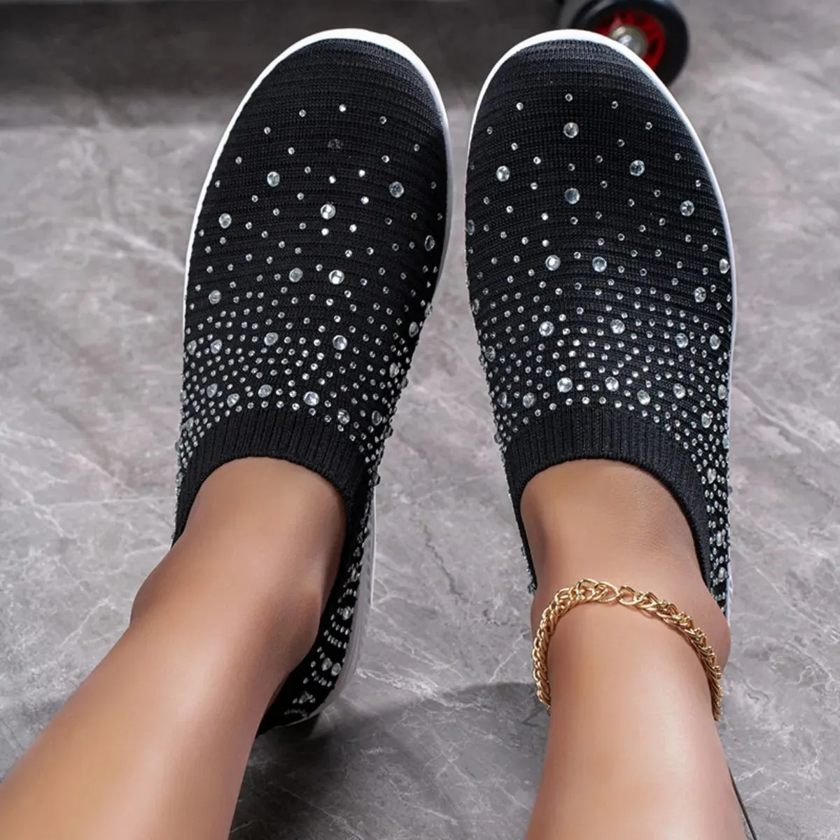 Lace Loafers Comfortable Casual Loafers for Women