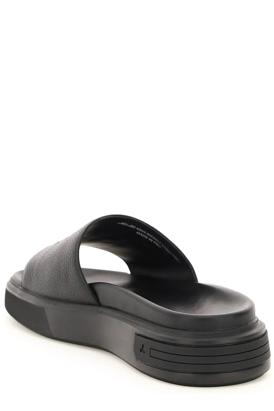 Sandals Honeymoon Bally Jaxons Logo Plaque Slip-On Slides