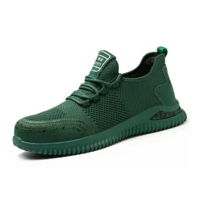 Composite Steel Toe Shoe Men Indestructible Safety Sneaker Comfortable Work Shoes Cement Work Boots