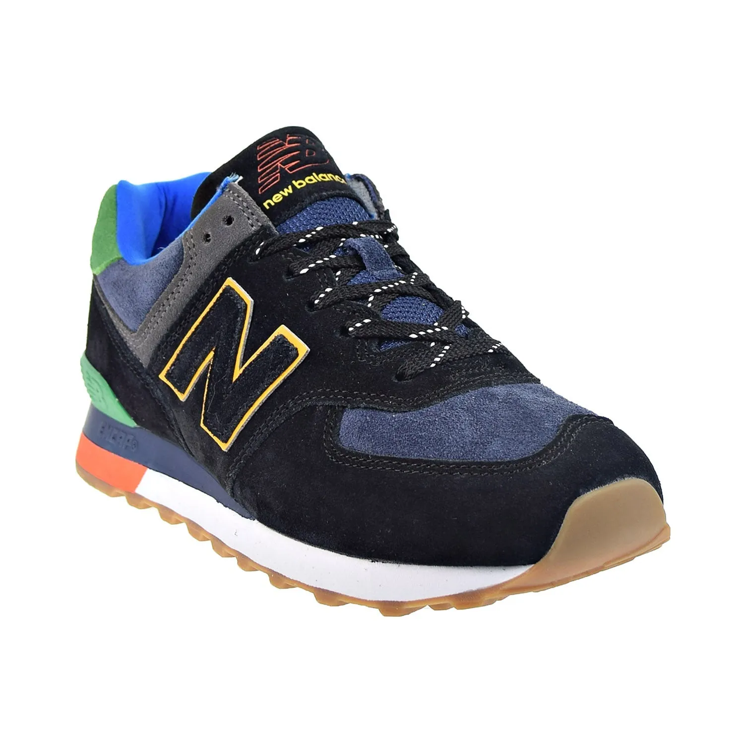 New Balance 574 Aurora Nights Men's Shoes Black/Green 574 Core New Balance Mens