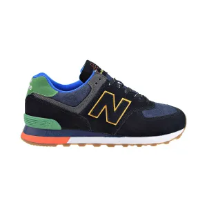 New Balance 574 Aurora Nights Men's Shoes Black/Green New Balance 725v1 Multi Color