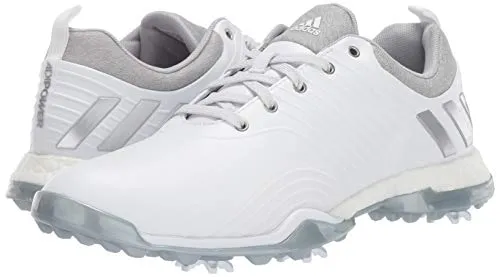 adidas Women's Adipower 4ORGED Golf Shoe, FTWR White/Silver Metallic/Clear Onix, 9 M US Adidas Shoes Dsw