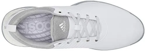 Adidas Yeezy Shoes adidas Women's Adipower 4ORGED Golf Shoe, FTWR White/Silver Metallic/Clear Onix, 9 M US