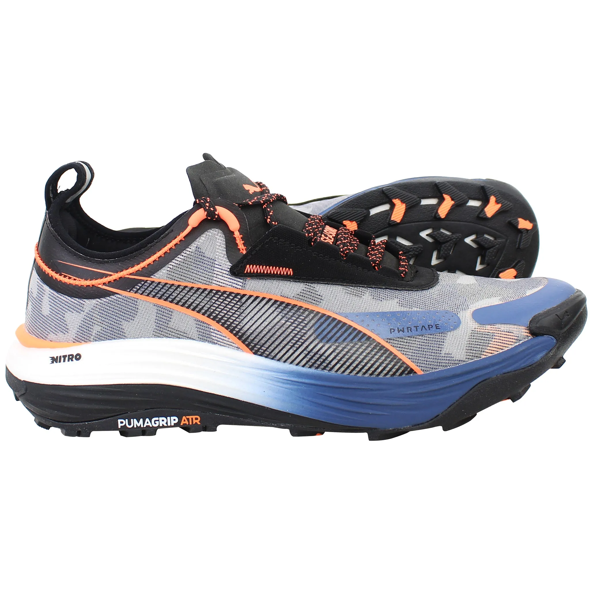 Asics Onitsuka Wrestling Shoes Puma Voyage Nitro 3 Trial Mens Blue Running Shoes