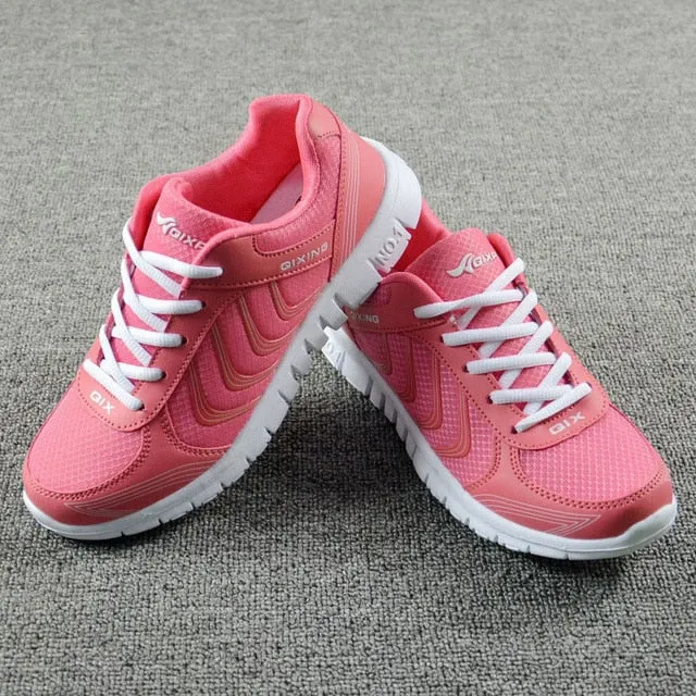 Sneakers women running shoes 2019 fashion solid breathable mesh casual shoes woman lace-up unisex sports shoes women sneakers Adrenaline Gts 24 Supportive Running Shoe