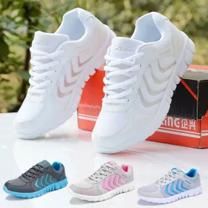 Sneakers women running shoes 2019 fashion solid breathable mesh casual shoes woman lace-up unisex sports shoes women sneakers Big 5 Trail Running Shoes
