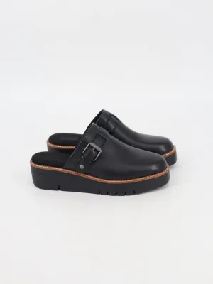 Women's Leather Slip On Shoes,Black Flat Shoes Size 4