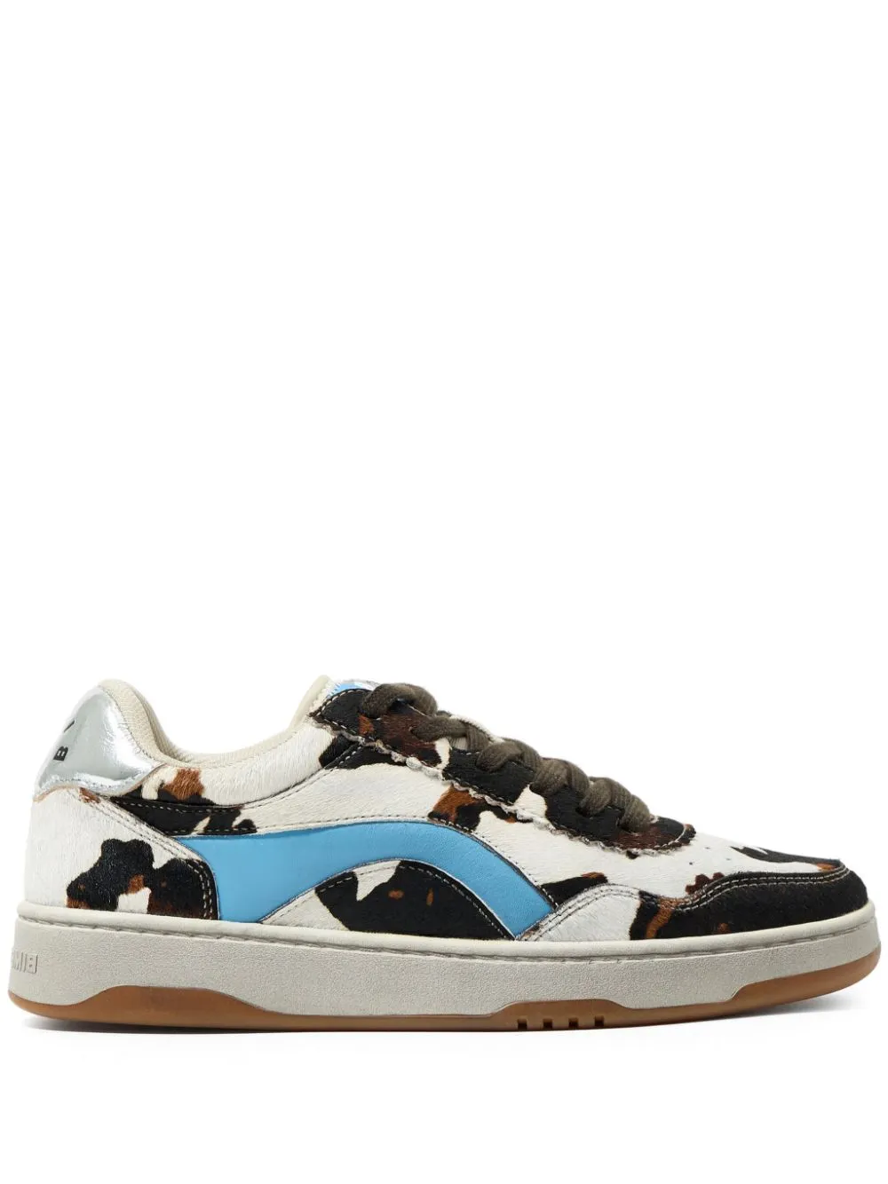 Wise Sneakers cow-print leather sneakers