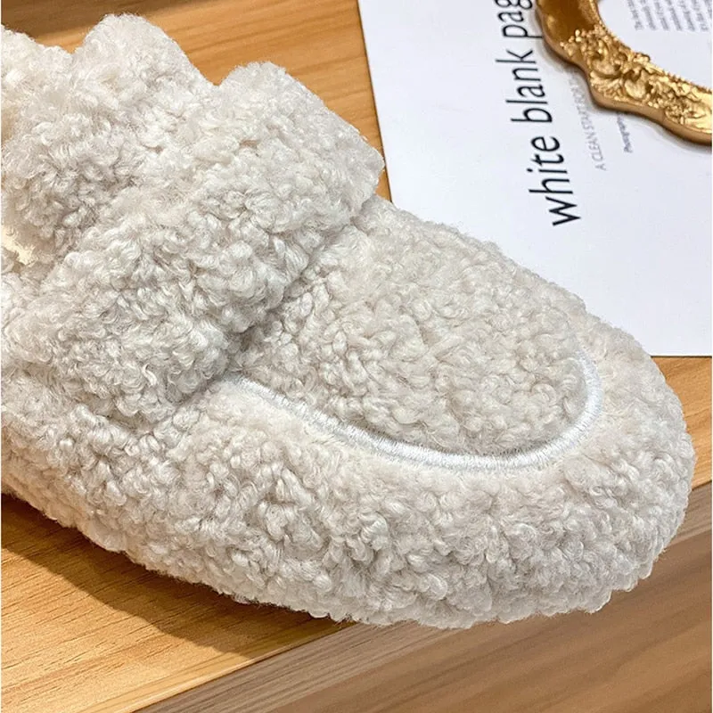 Cozy Women's Plush Fleece Slippers Indoor Slippers Winter
