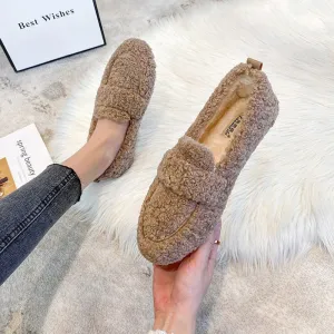 Slides Retail Cozy Women's Plush Fleece Slippers