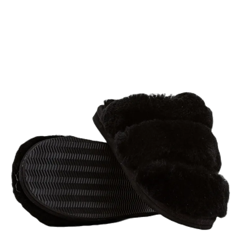 Slippers Free Pattern Svava Black