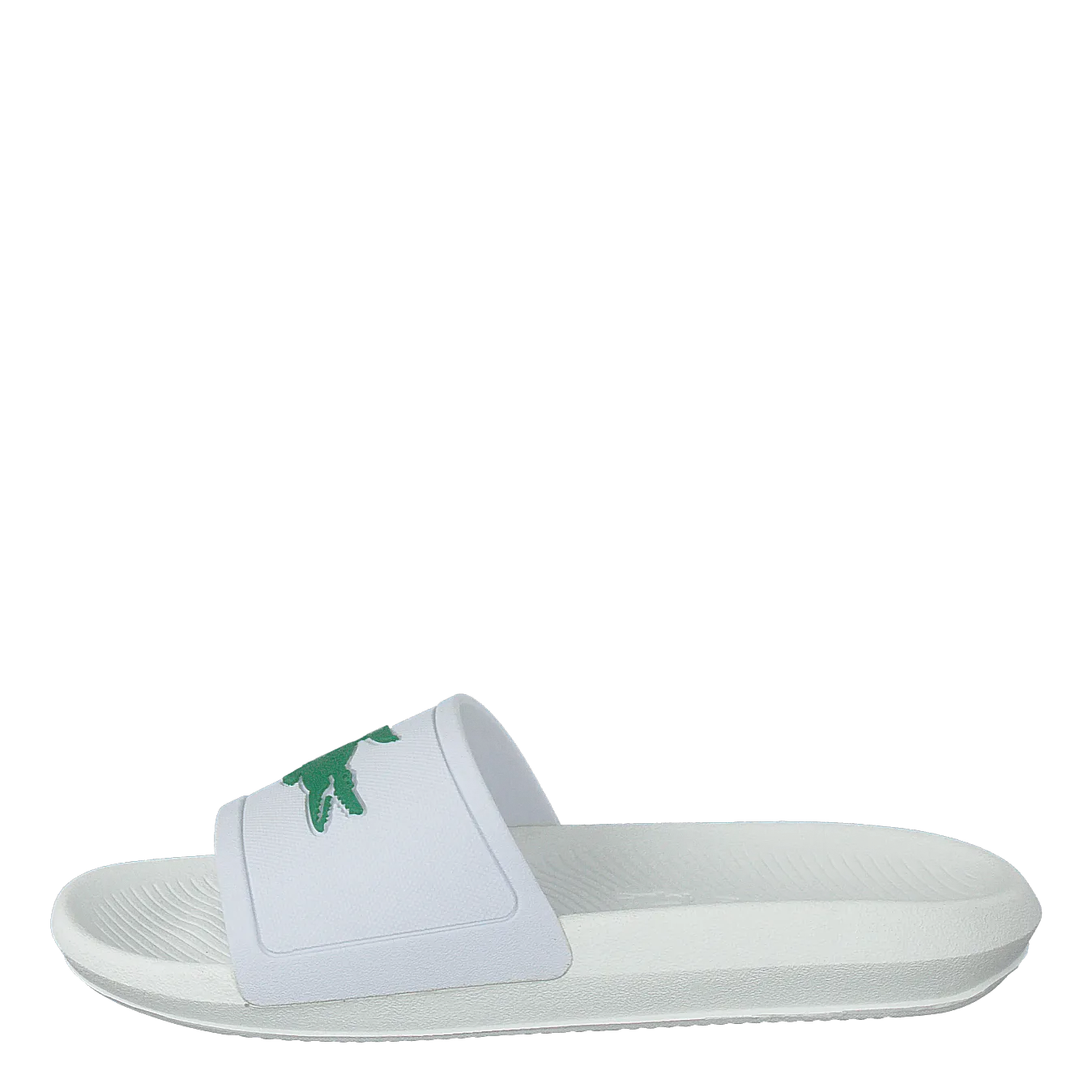 Croco Slide 119 3 Cfa Wht/grn Wooden Flip Flops Japan