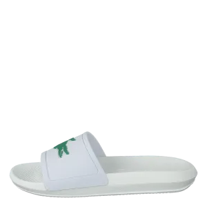 Croco Slide 119 3 Cfa Wht/grn Flip Flops For High Arches