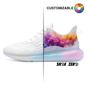 Best For Running Shoes Customizable Rainbow Atmospheric Cushion Running Shoes