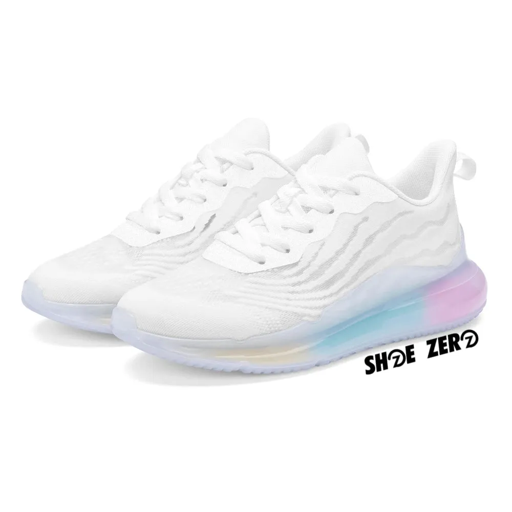 Customizable Rainbow Atmospheric Cushion Running Shoes Good Running Shoes For Strikers