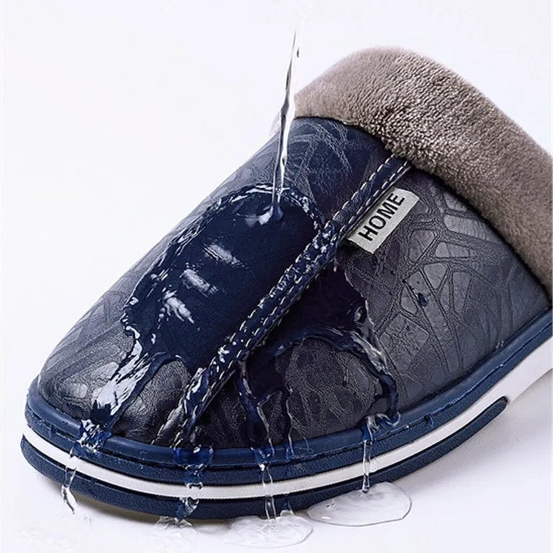 Cuzcare Fur Slippers For Men Comfy Cozy Leather Home Shoes Tasman Slippers Sale