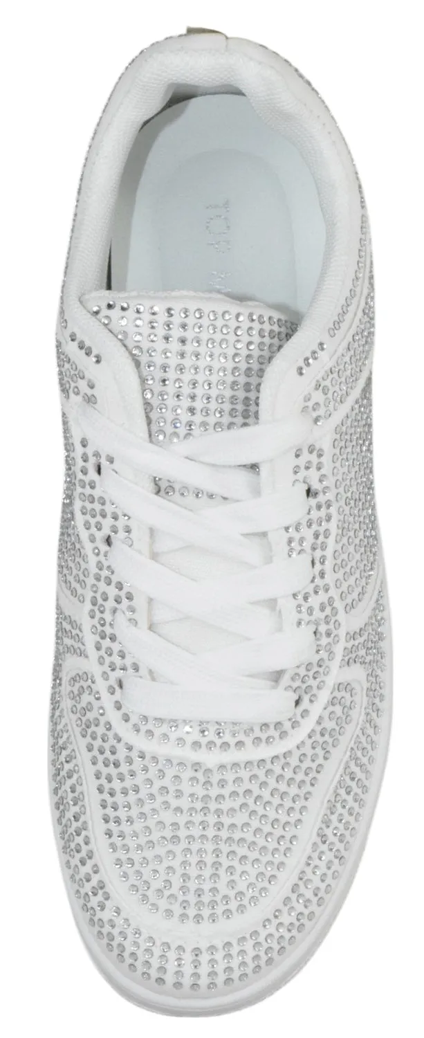 BOSTON-1 White Top MODA Sneakers With Jeans