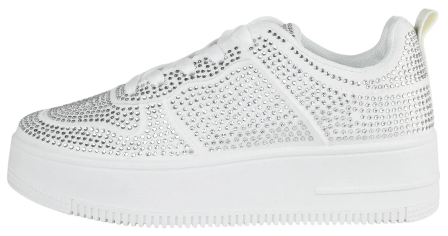 BOSTON-1 White Top MODA Sneakers Memory Foam