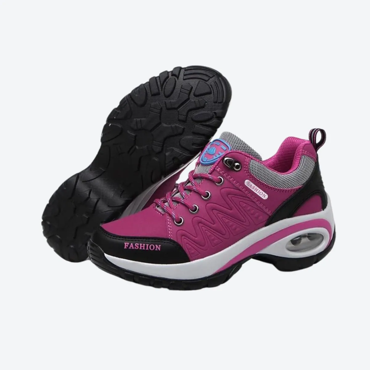 Adventure White Velcro Sneakers