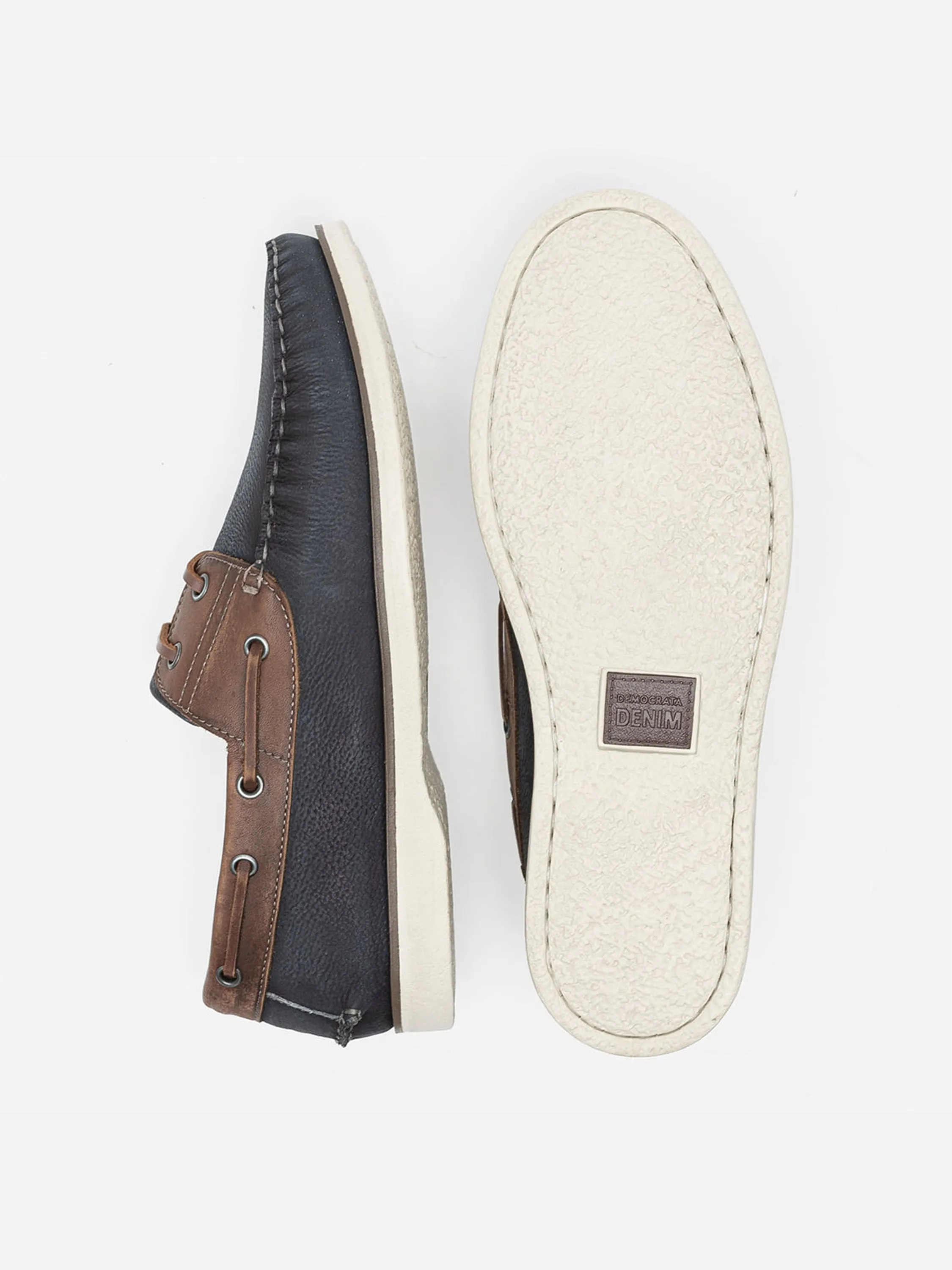 Dolce And Gabbana Loafers Democrata Men's Denim Deck Moccasin