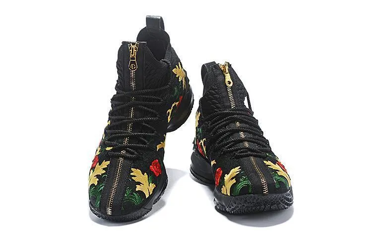 Asics 1130 Running Shoes Nike Lebron XV 15 Black "King Crown" Men Shoes Sale Size US7,8,8.5,9,10,11,12