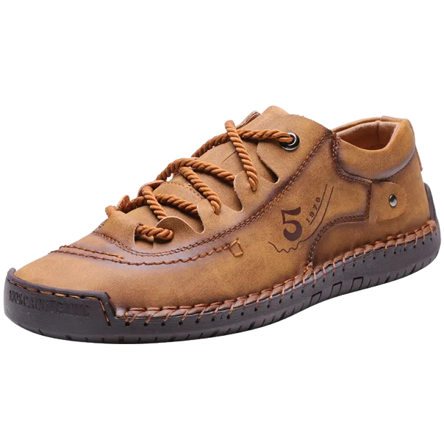 Modern Flat Shoes New Men Leather Casual Shoes Men Luxury Loafers Fashion Sneakers Outdoor Comfortable Casual Flat Walking Sports Shoes