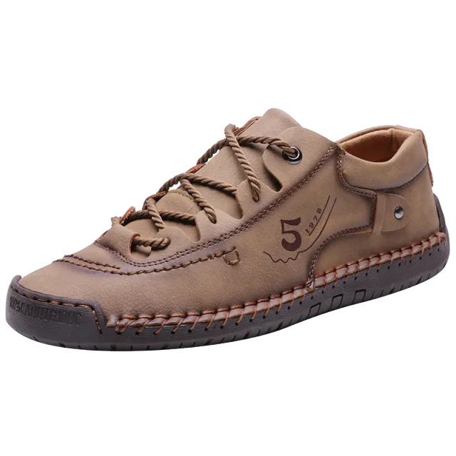 Earth Shoes Flats New Men Leather Casual Shoes Men Luxury Loafers Fashion Sneakers Outdoor Comfortable Casual Flat Walking Sports Shoes