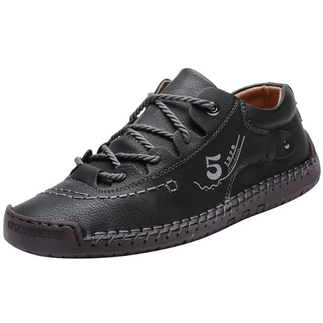 New Men Leather Casual Shoes Men Luxury Loafers Fashion Sneakers Outdoor Comfortable Casual Flat Walking Sports Shoes Carbon Plate Running Shoes