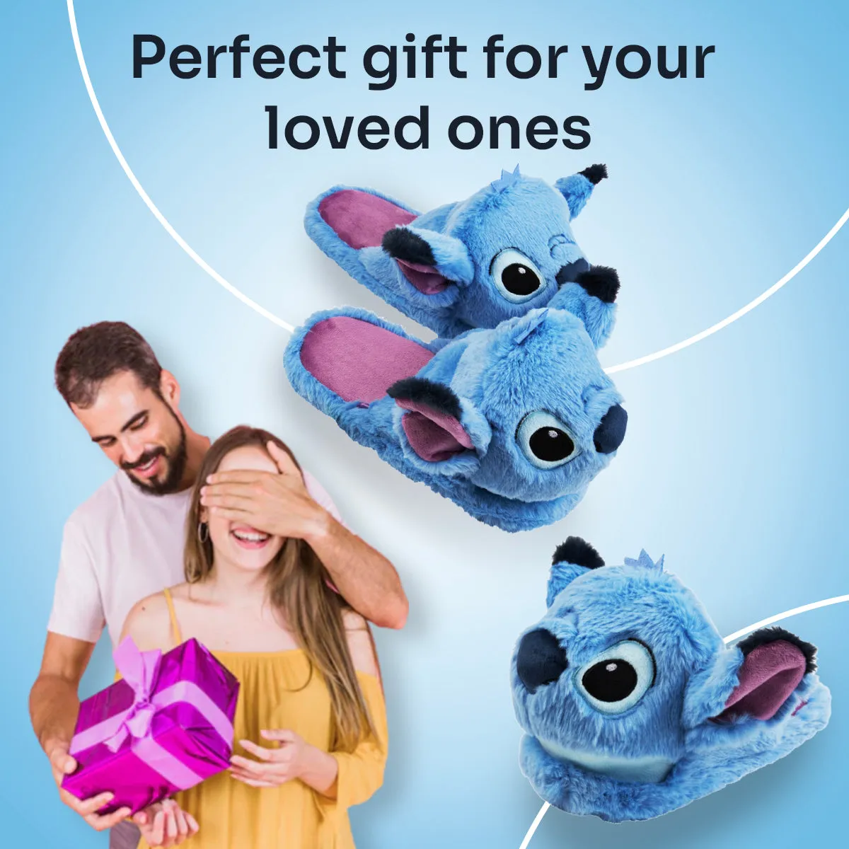 Cloud Slippers Disney Stitch Ladies Slippers Fluffy Indoor House Shoes Non Slip Minnie Mouse Baby Yoda Slippers Womens Gifts