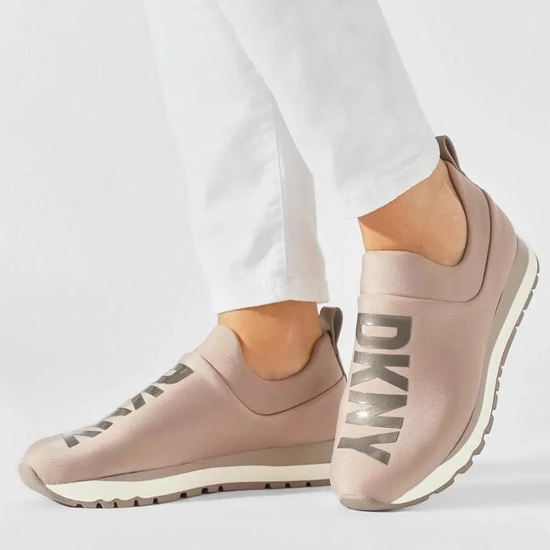 Slip On Platform Boots DKNY ABBI LOGO WOMEN SHOES DKW51