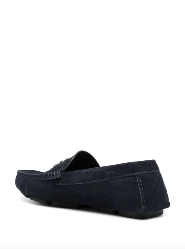 Dolce & Gabbana logo-lettering loafers Summer Charms Walk Loafers