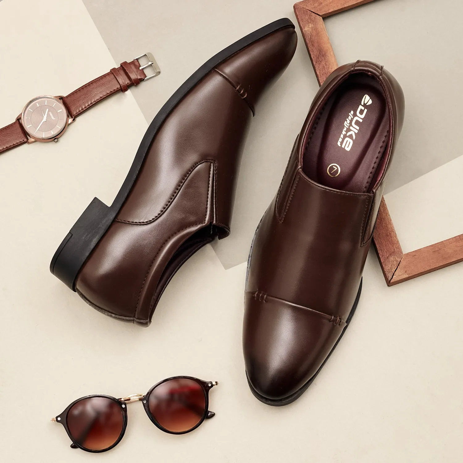 Duke Men Formal Slip-ons (FWOL8098) Me Too Slip On Shoes