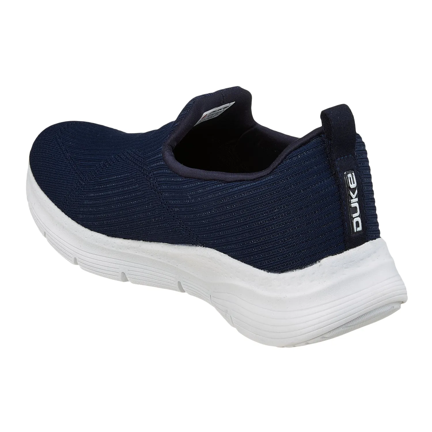Duke Men Sports Shoes (FWOL2011) White Shoes Slip On