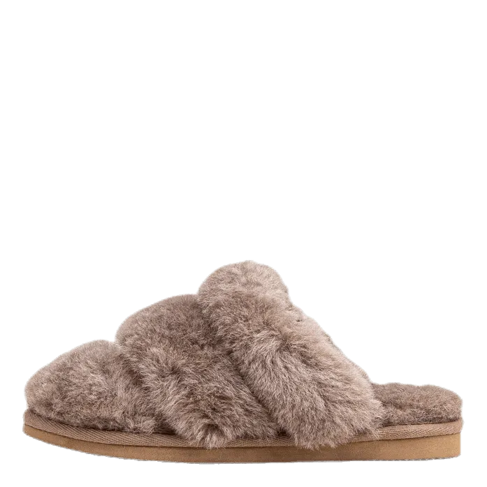 Svava Grey North Face Slippers