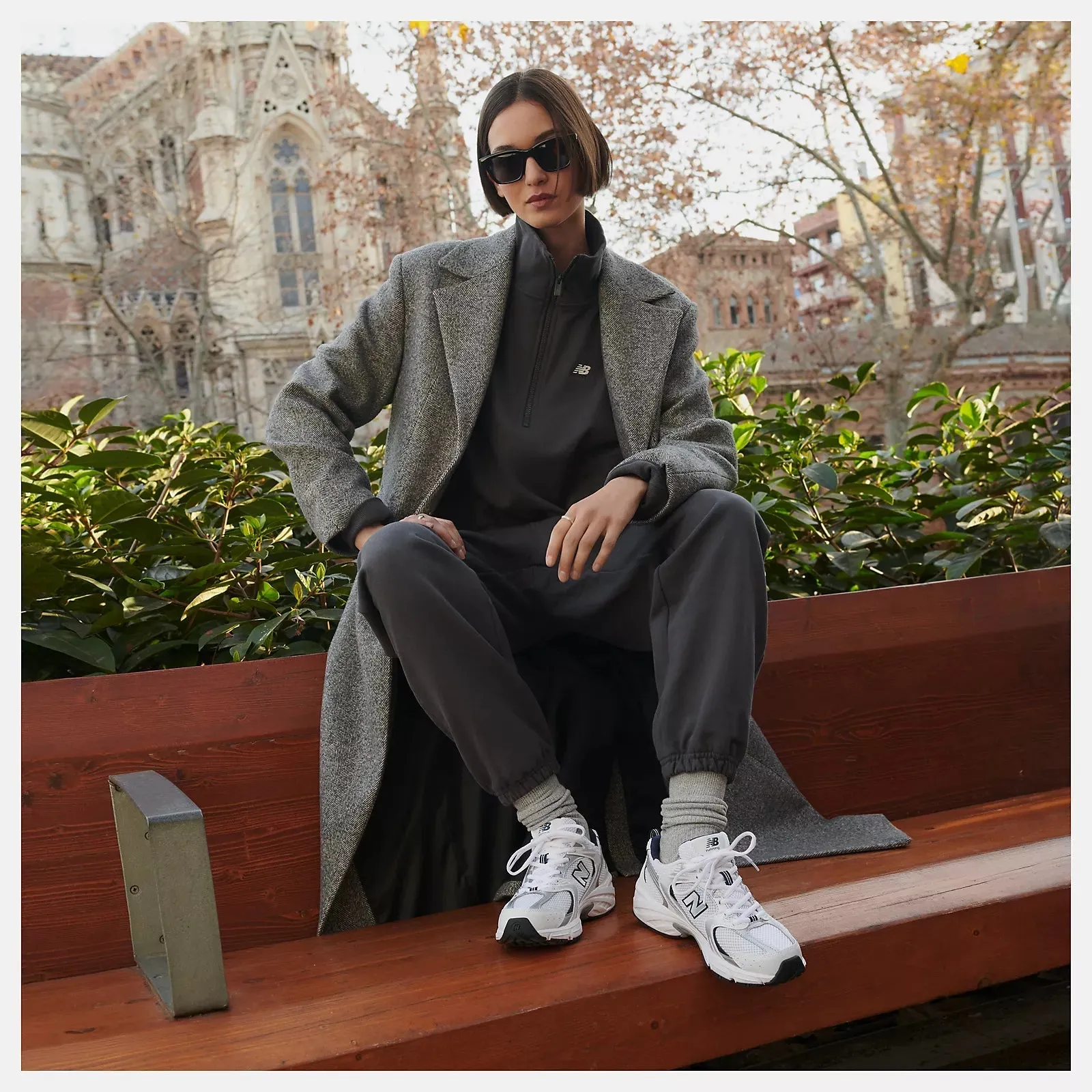 New Balance - MR530SG - White & Navy New Balance Clasicos