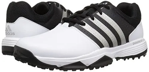 Adidas Crochet Shoes adidas Men's 360 Traxion Golf Shoe, FOOTWEAR WHITE/FOOTWEAR WHITE/CORE BLACK, 8 M US
