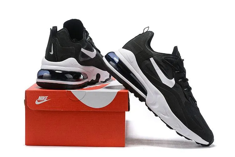 Asics Spikes Running Shoes Nike Air Max 270 React GS 'Black White' Sneaker Shoes Sale Men Size 5.5 - 11