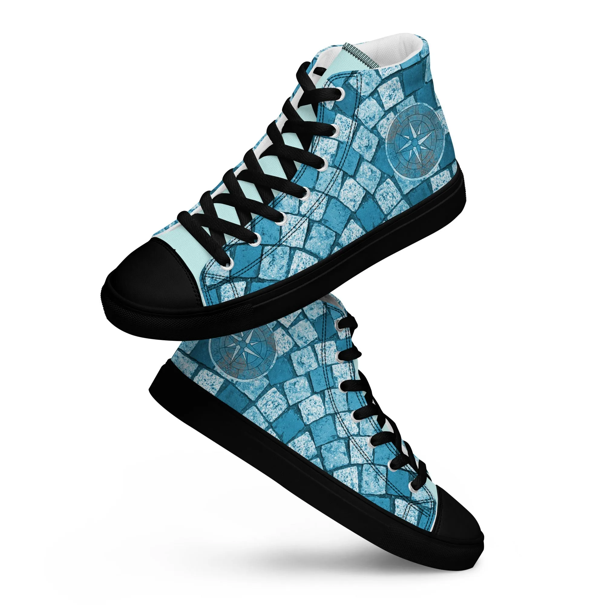 Sneakers For Bunions Cobble Path - Mens high top canvas shoes