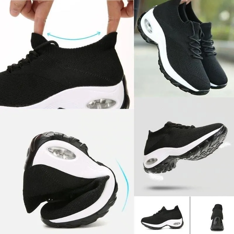 Nanccy Lace Up Walking Running Shoes Platform Sneakers Branded Sneakers