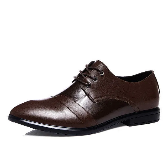 Merkmak Top quality Genuine Leather Men Shoes Fashion Casual Shoes Men Business Sapatos Masculino Comfortable Men Flats Shoes Guess Sneakers