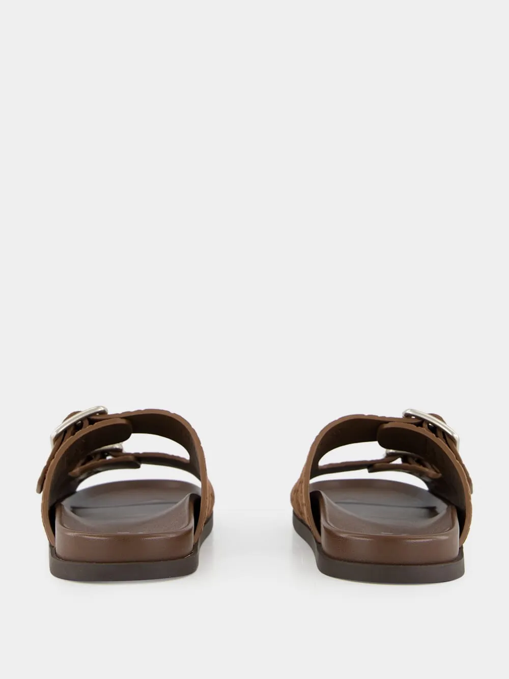 Orson Bloom Sandals Brown GG Suede Sandals