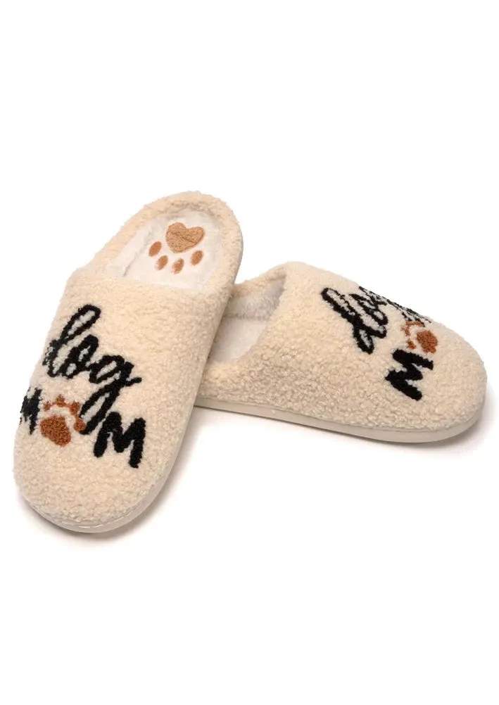 Slippers Mustard Seed dog mom slipper
