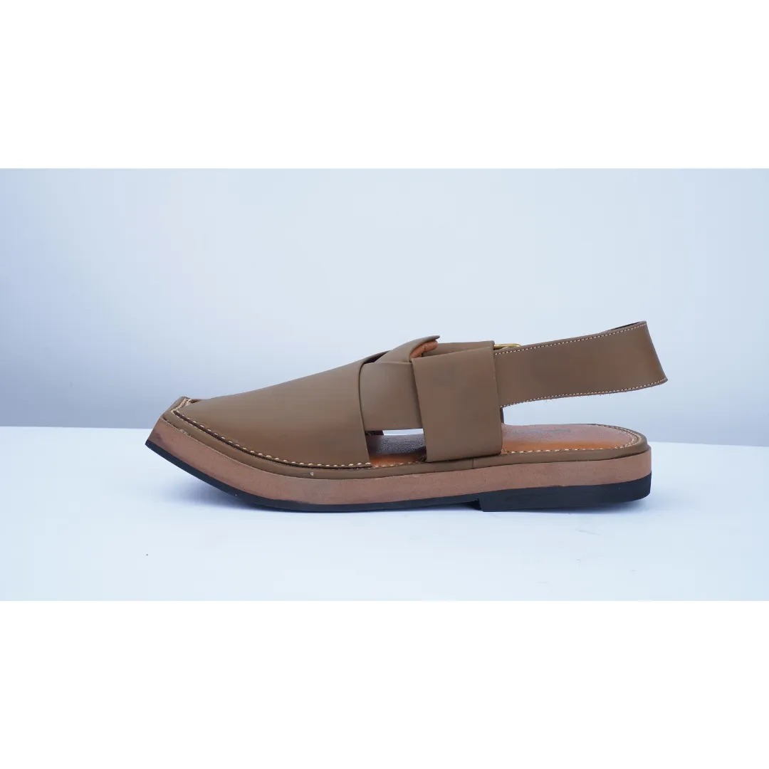 Japanese Wood Sandals KHAAIS KAPTAN LIGHT BROWN