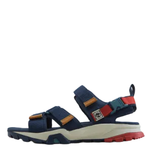 Garrison Trail Webbing Sandal Black Iris Hereu Sandals