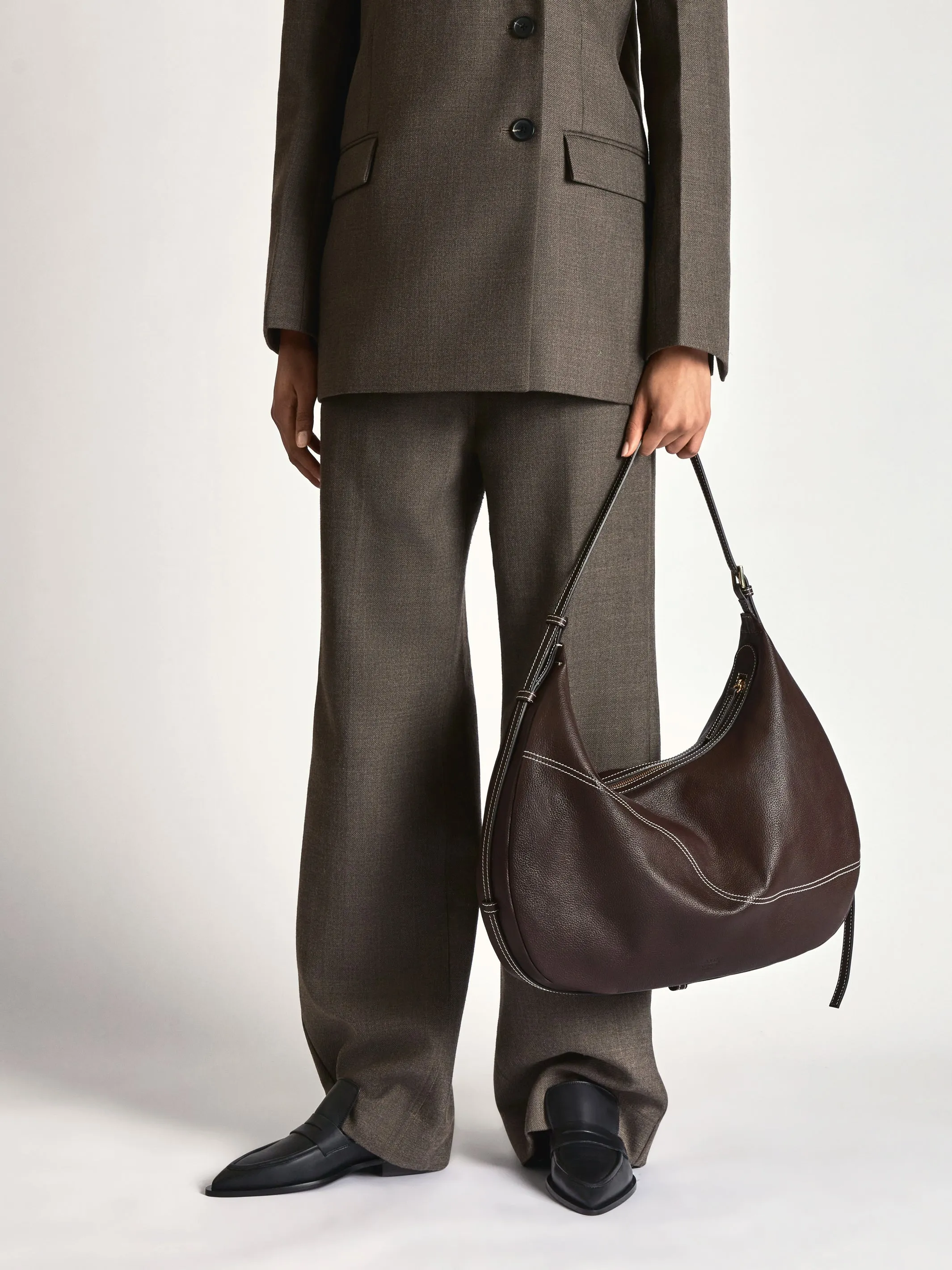 Montazzoli Black Nappa Loafers Penny Loafers With Jeans