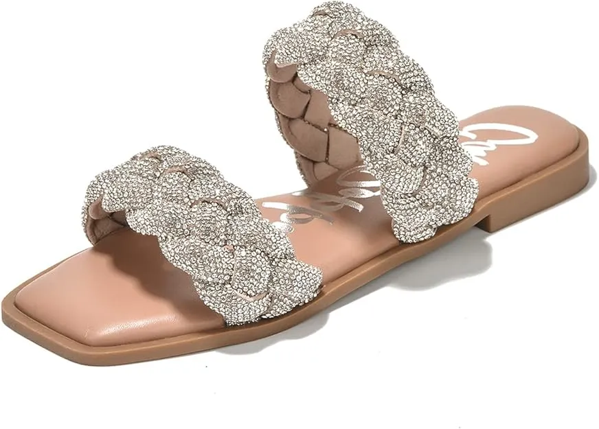 Cape Robbin Women's Mana Braided Sandals Archies Arch Support Flip Flops