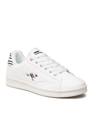 Flat Shoes Kebaya Women's Embroidered KangaRoos Shoes,White