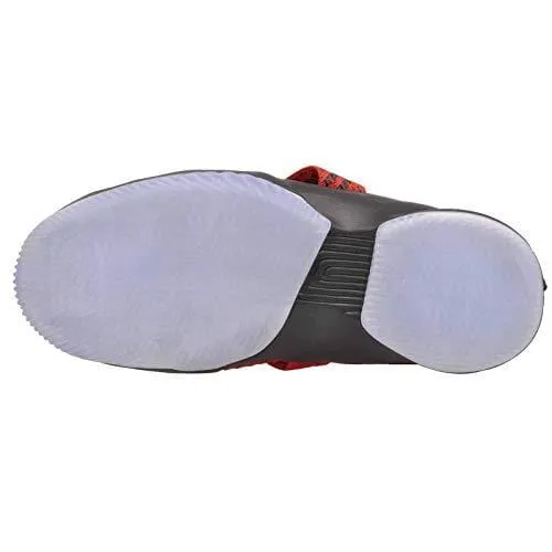 Non Slip Shoes Asics Nike Kids' Grade School Lebron Soldier XII Basketball Shoes (4, Red/Black)