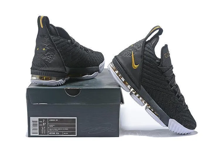 Best Asics Running Shoes Under $100 Nike Lebron XVI 16 EP Black Gold Men Shoes Sale Size US7,8,8.5,9,10,11,12
